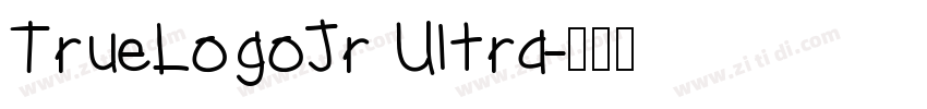 TrueLogoJr Ultra字体转换